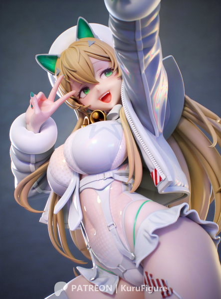 MN001 - Games character design, Goddess of Victory: Nikke, Luffy Christmas, 3d stl print download files