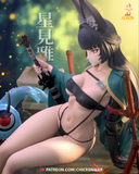 Y011 - NSFW Games Character design, Nude, Bikini, Ori Hoshimi Miyabi | Zenless Zone Zero，3d STL resin print download files