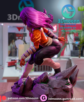 R007 - Games character design,Bleach Yoruichi NSFW, 3D STL model design print download files