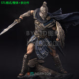 Y005 - Legendary Games Character design,Perseus the Slayer Hero，3d STL resin print download files