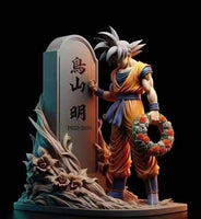 B509 - DBZ anime character design stl, the goku with akira toriyama, 3d stl model design download files