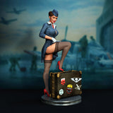 TU200 - Legendary Character design, Stewardess ，3d STL resin print download files