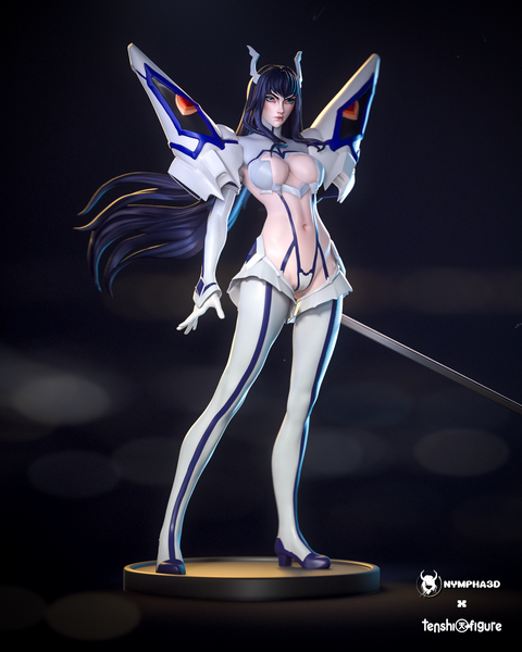 TU054 - Games Character design, Kill La Kill - Satsuki Kiryuin  , 3d STL resin print download files