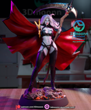 TU162- Female Character design,Lady Death，3d STL resin print download files
