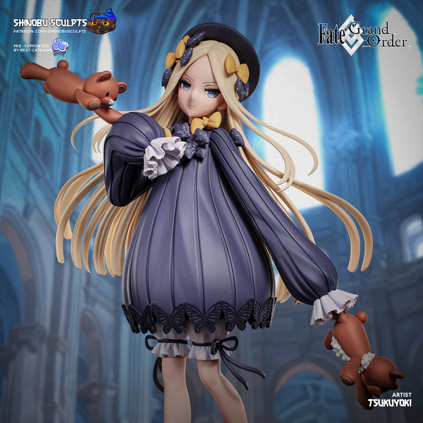 TU037 - Games character design, Abigail Williams - Fate - Grand Order , 3D Printer Files, 3d STL resin print download files