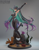 TU015 - Female Character design,Siren from Goddess of Victory: Nikke，3d STL resin print download files