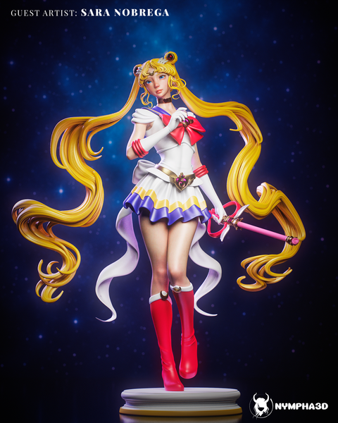 TU038 - Anime character design, sailormoon, 3D Printer Files, 3d STL resin print download files