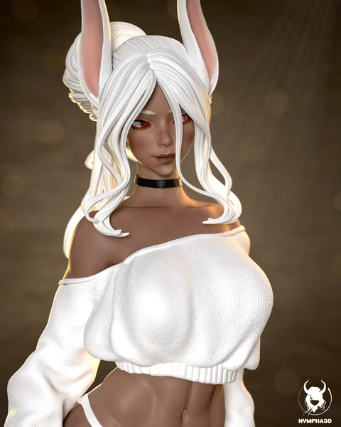 TU063 - NSfw Anime character design, Rumi Usagiyama | My Hero Academia, 3d stl print download files
