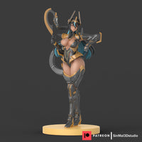 MN103 - Games female character design, the nikke goddess, indivilia , 3d stl instant download files