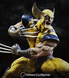 MAN127 - Legendary Character design,Wolverin  ，3d STL resin print download files
