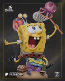 R329 - Cartoon Character design, Sponge Bob,, 3d STL resin print download files