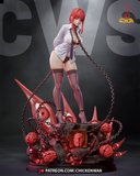 R311 - Anime Character design, Makima - Chainsaw Man，3d STL resin print download files