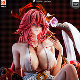 Yae Miko from Genshin Impact - High Detail Character for Resin Printing, 3d stl file instant print download files ( Y024 )