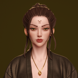 Spider Queen ，Games Character design, 3d STL resin print download files (R303)