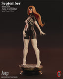 Legendary Character design, Marvel character Julia Carpenter as Spider-Woman，3d STL resin print download files (TU223)