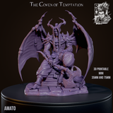 NW024 - Legendary character design, Amato the Lord of Excess Incubus , 3D STL print files