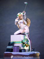 MN001 - Games character design, Goddess of Victory: Nikke, Luffy Christmas, 3d stl print download files