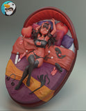 MN111 - Meru the Succubus Bed, anime character design, 3d stl print files