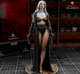R114 - Drama character design, the sexy warrior nuns, 3d stl file instant download