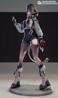 MN104 - Jane Doe | Zenless Zone Zero, 3d stl instant download files