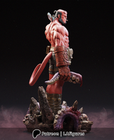 NW016 - Comic character design, Hellboy , 3D STL print files