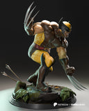 MAN178 - Legendary Character design, Wolverin ，3d STL resin print download files