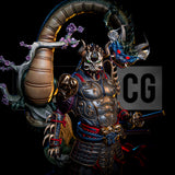 MAN115 - Legendary Character design, Samurai Spawn ，3d STL resin print download files