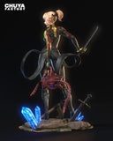 TU008 - Female Character design, Solo Leveling - Cha Hae-In ，3d STL resin print download files