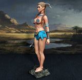 TU021 - Female Character design,Native Woman，3d STL resin print download files