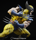 MAN127 - Legendary Character design,Wolverin  ，3d STL resin print download files