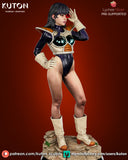 TU136 - Female Character design, Radzella，3d STL resin print download files