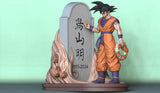 B509 - DBZ anime character design stl, the goku with akira toriyama, 3d stl model design download files