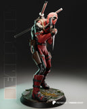 MAN188 - Legendary Character design, Deadpool ，3d STL resin print download files