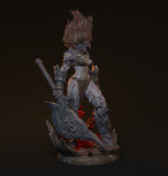 TU225 - Legendary Character design, Mythreal Games - Forgotten - Maachen ，3d STL resin print download files