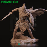 Y005 - Legendary Games Character design,Perseus the Slayer Hero，3d STL resin print download files