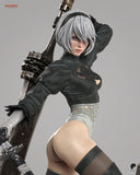TU142 - Female Character design, 2B Nier Automata，3d STL resin print download files
