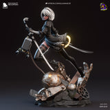 TU232 - Legendary Character design,2B Nier Automata，3d STL resin print download files