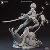 TU232 - Legendary Character design,2B Nier Automata，3d STL resin print download files