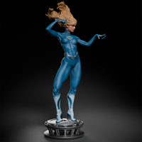 MN008 - Marvel Character design, the Fantastic four, Invinsible Women, 3d stl print download files