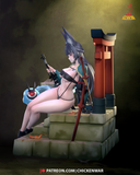 Y011 - NSFW Games Character design, Nude, Bikini, Ori Hoshimi Miyabi | Zenless Zone Zero，3d STL resin print download files