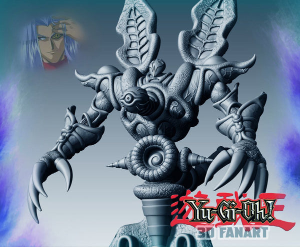 NW031 - Anime character design, Relinquished, a monster from Yu-Gi-Oh!, 3d stl resin print download files