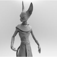 A129 - Anime character design, DBZ Beerus character, STL 3D model design download print file