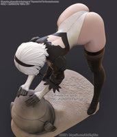 MN093 - Games female character, Automata 2B, 3d stl file instand download