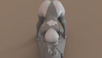 MN093 - Games female character, Automata 2B, 3d stl file instand download
