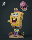 R329 - Cartoon Character design, Sponge Bob,, 3d STL resin print download files