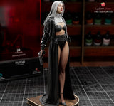 R114 - Drama character design, the sexy warrior nuns, 3d stl file instant download