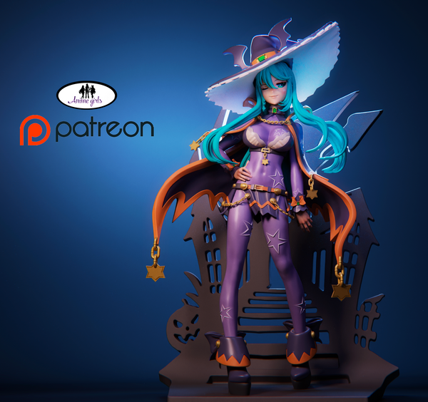 MN071 - Anime character design, Natsumi Bellfine from Date a Live, 3d stl print files