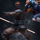 MAN112 - Legendary Character design, Ahsoka Tano vs Darth Maul Diorama，3d STL resin print download files