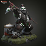 MAN126 - Legendary Character design, Chen Stormstout ，3d STL resin print download files