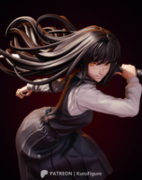 MN079 - Anime character design, The Asa Mitaka from Chainsaw man, 3d stl print files